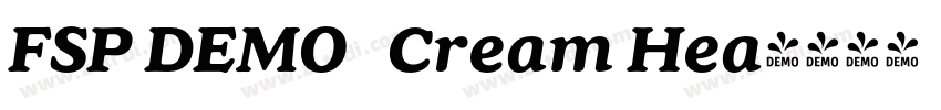 FSP DEMO   Cream Hea字体转换